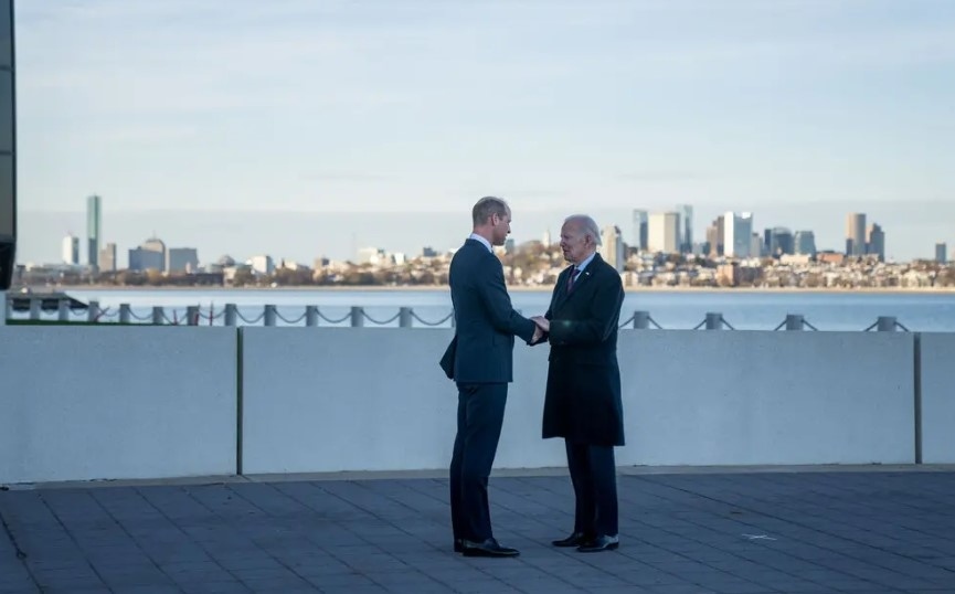 Джо Байдън се срещна с принц Уилям